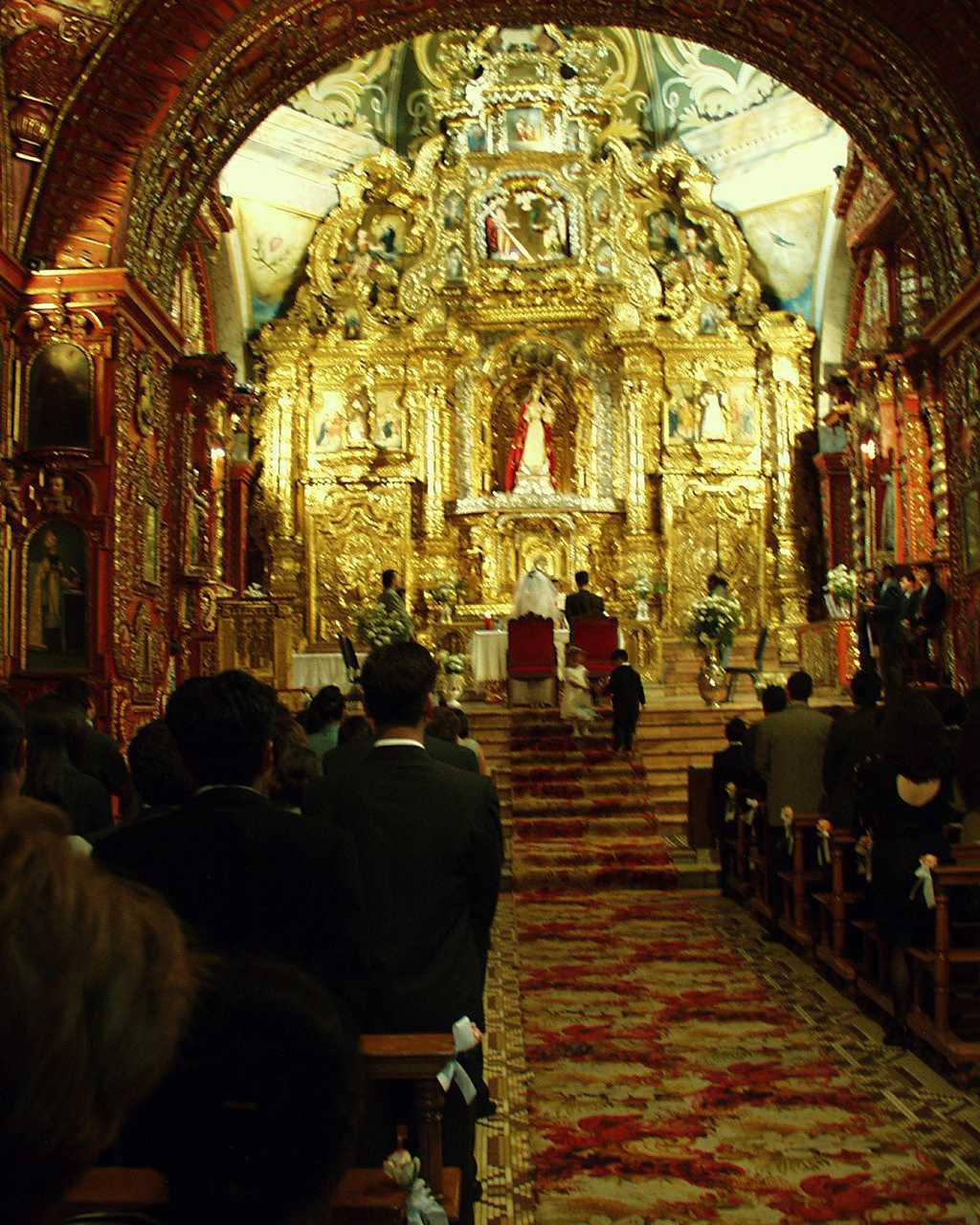 Quito Cantuna Kapelle